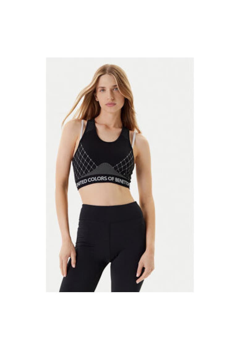 Sutien sport dama  3SW63H00I - Sintetic - S INTL - Negru