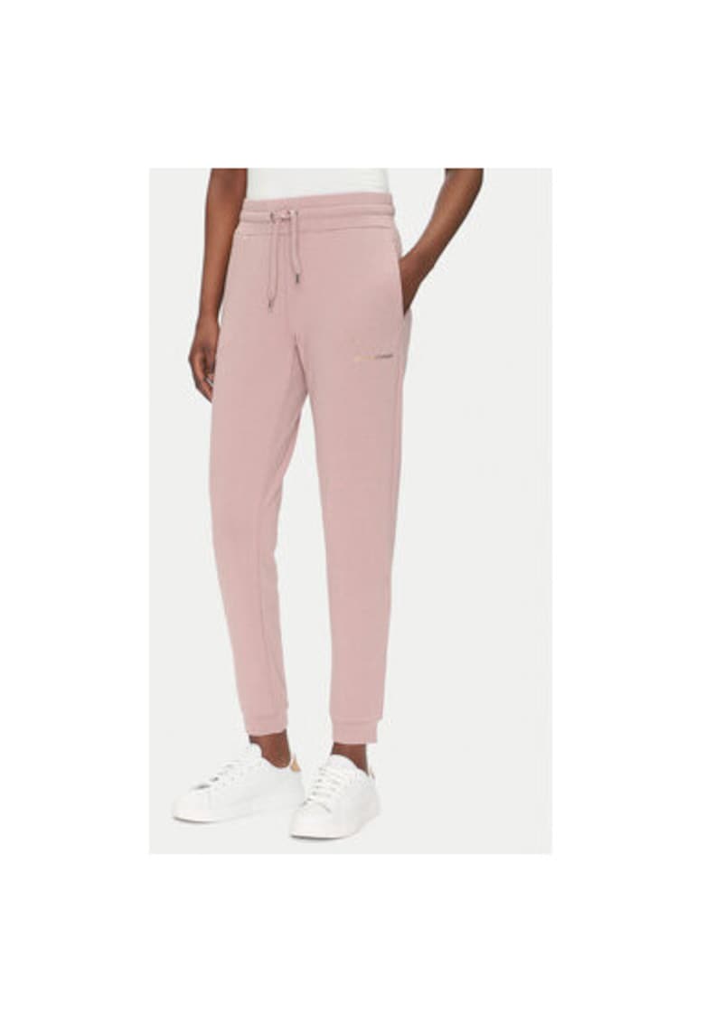 Pantaloni de trening dama Emporio Armani - 8NTP66 TJ9RZ - Sintetic - Roz