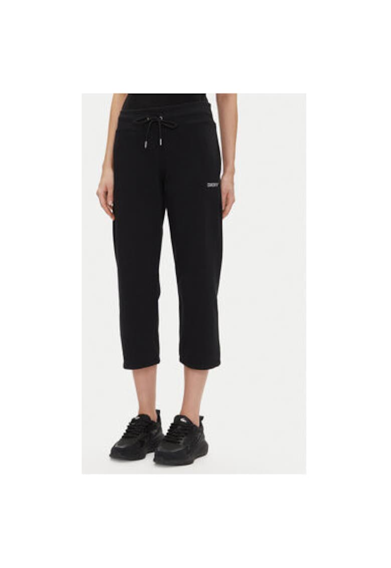 Pantaloni de trening dama DP5P3624 - Sintetic - L INTL - Negru