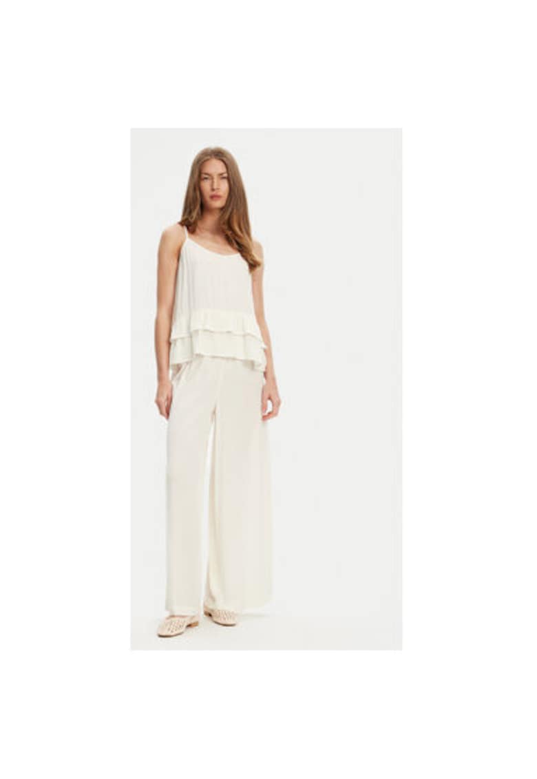 Pantaloni dama 4VW95F00C4 - Ecru