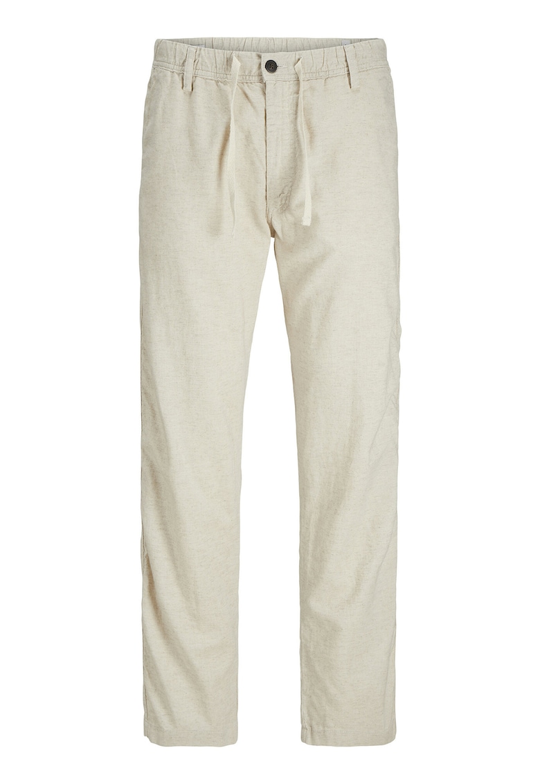 Pantaloni din material textil barbati Jack Jones - 12274977 - Sintetic - Bej
