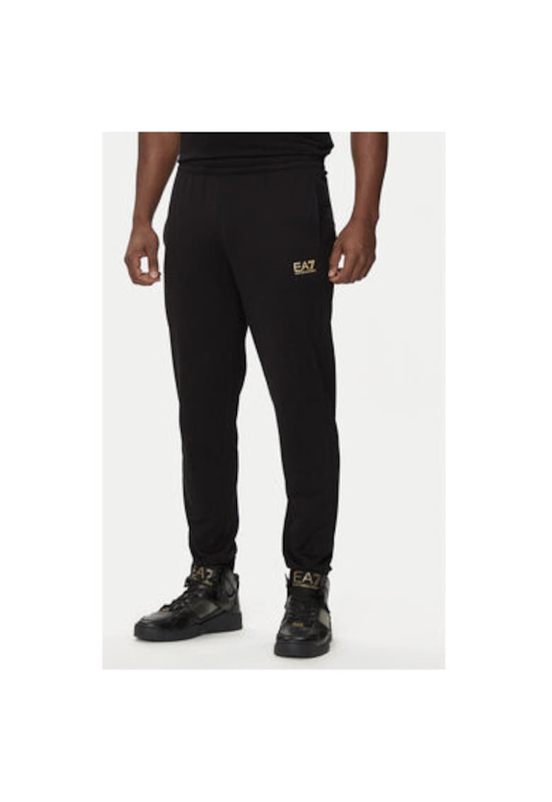 Pantaloni de trening barbati Emporio Armani - 8NPP66 PJVRZ - Sintetic - Negru