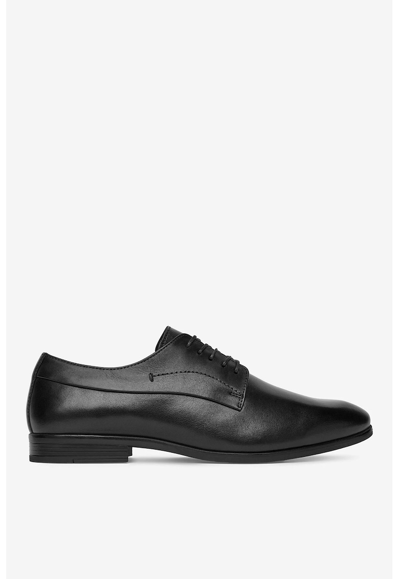 Pantofi barbati 5903698188782 - Piele naturala - Negru - Negru