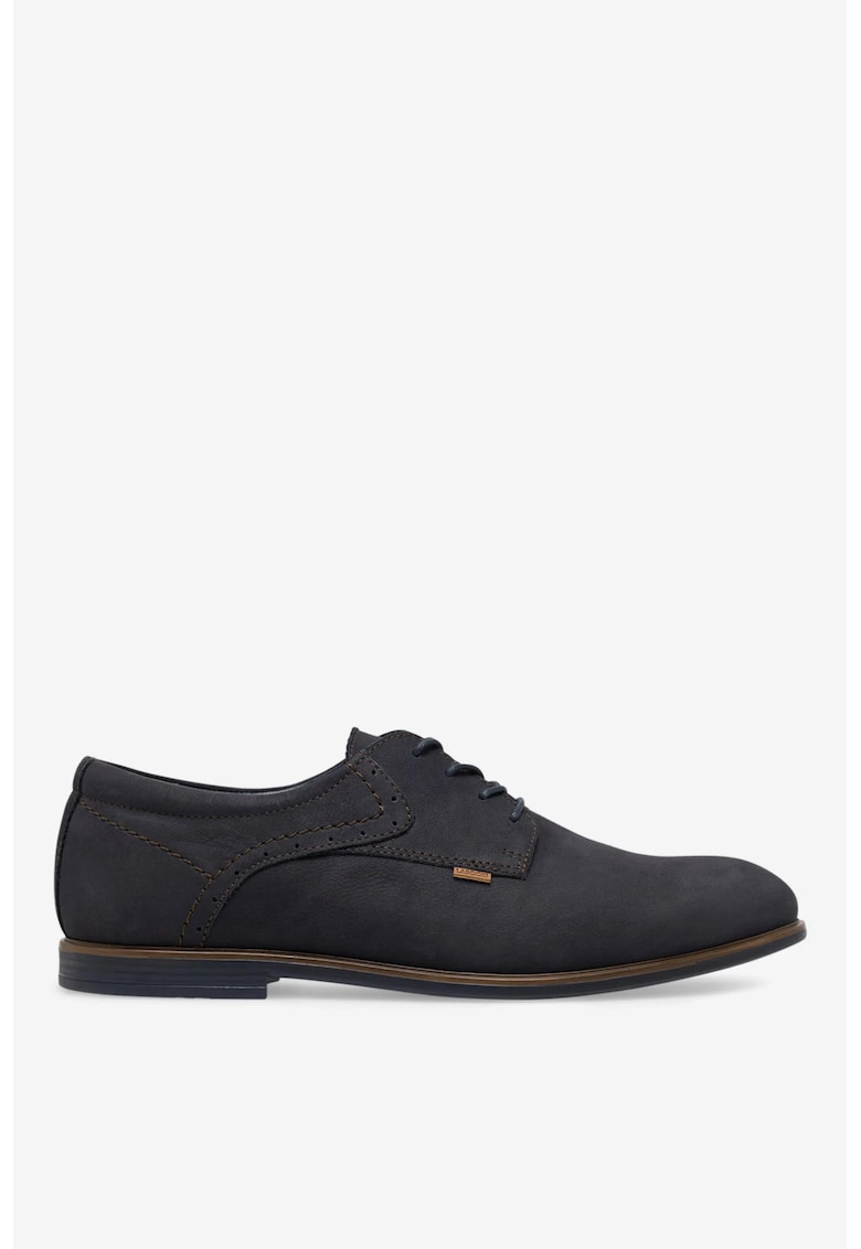 Pantofi barbati 5905588304500 - Piele nabuc - Maro - Maro