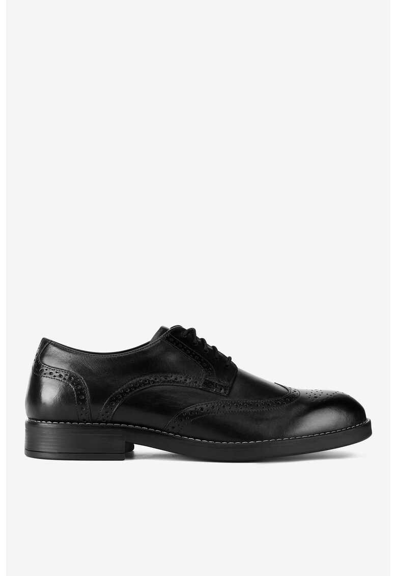 Pantofi barbati 5903419052224 - Piele naturala - Negru