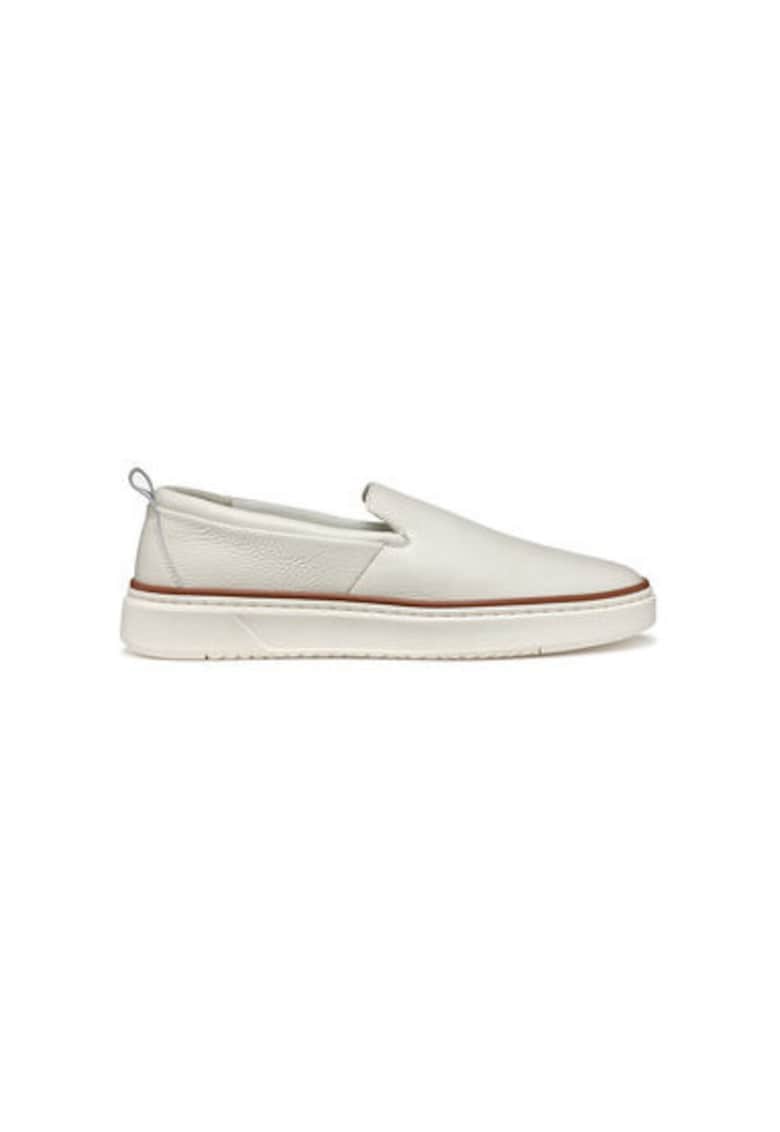 Pantofi barbati Piele naturala - Alb - Alb