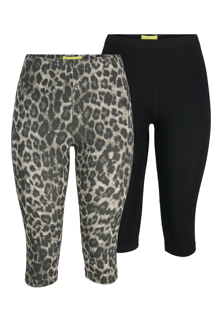 Colanti model LEO NEGRU - bumbac si elastan - multicolor -