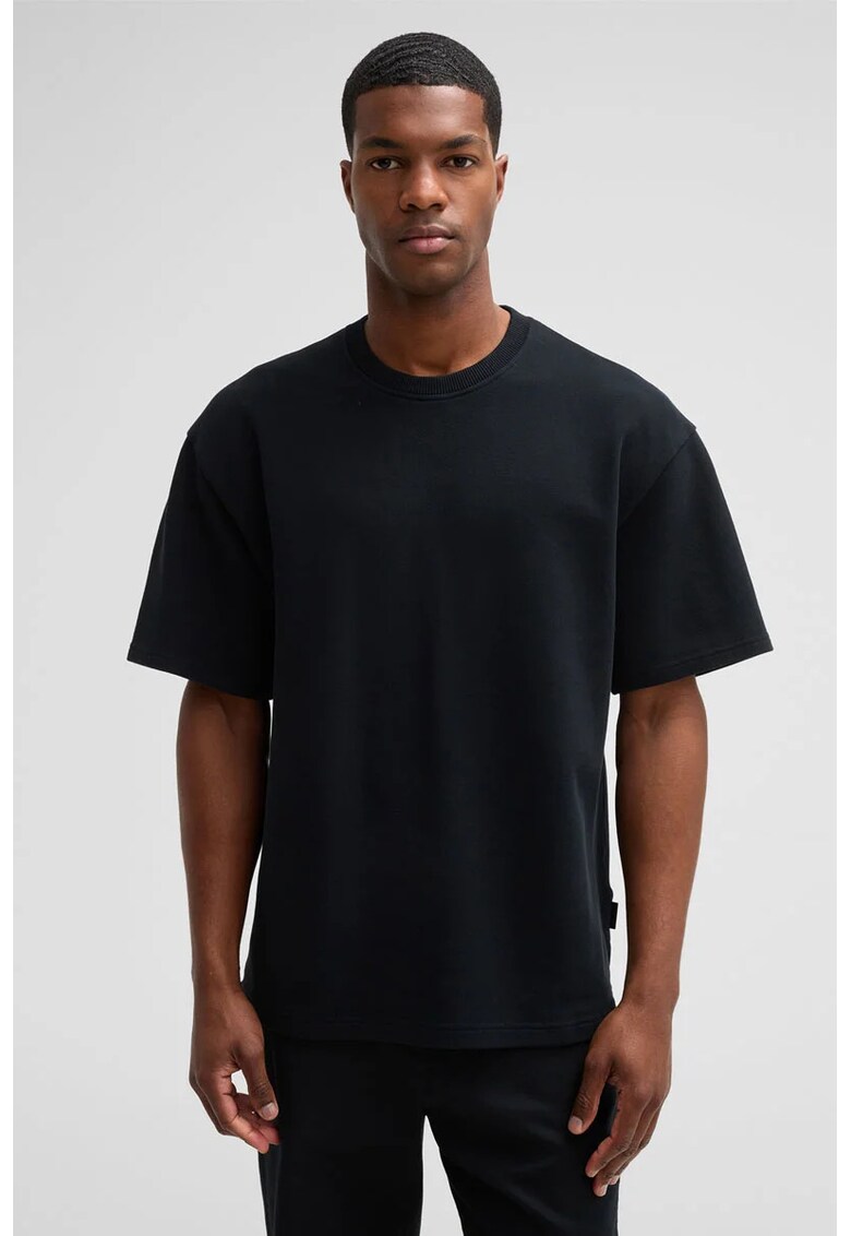 Tricou oversize cu guler rotund 30047780