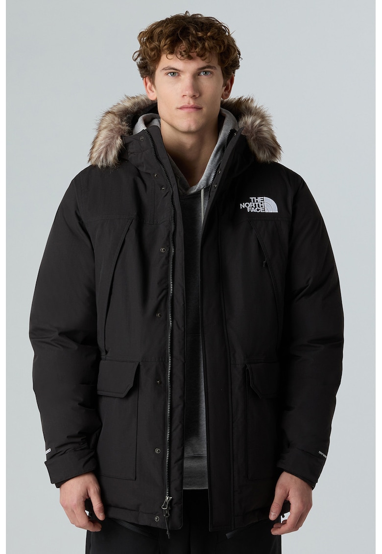 Geaca parka cu gluga