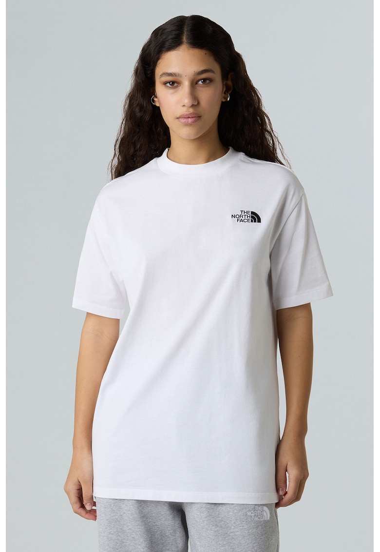 Tricou supradimensionat Essential - Alb