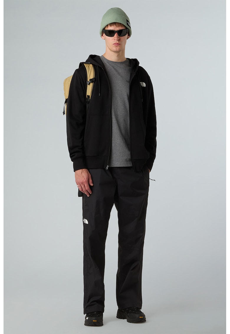 Hanorac cu fermoar si detaliu logo Simple Dome