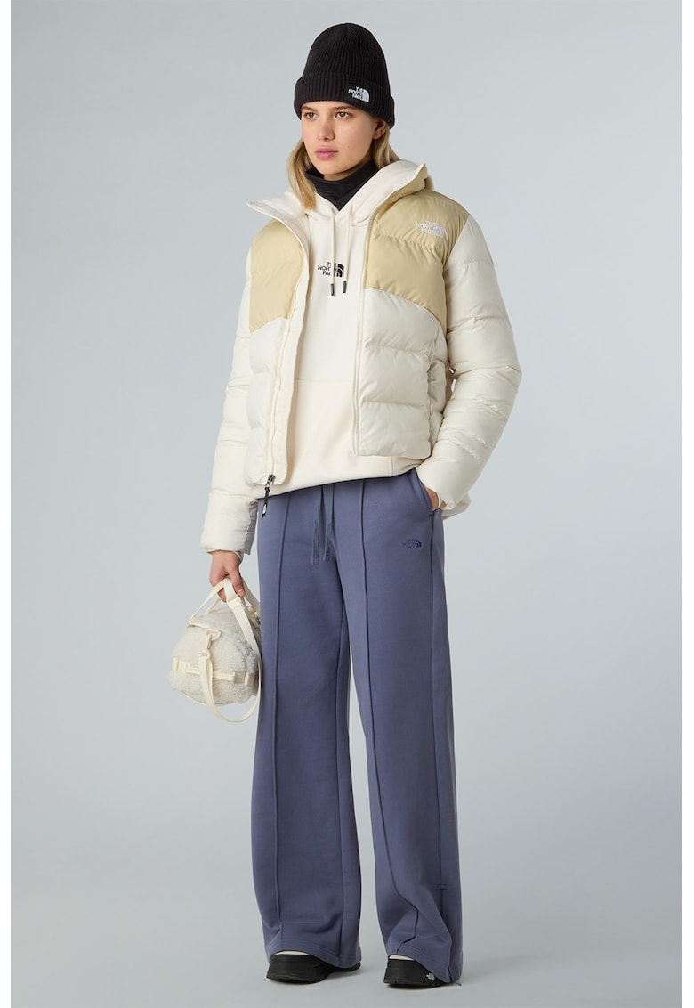 Jacheta cu guler inalt si fermoar pentru drumetii