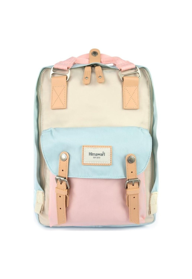 Rucsac rezistent la apa cu buzunar exterior No. 13 Double Spring S - multicolor