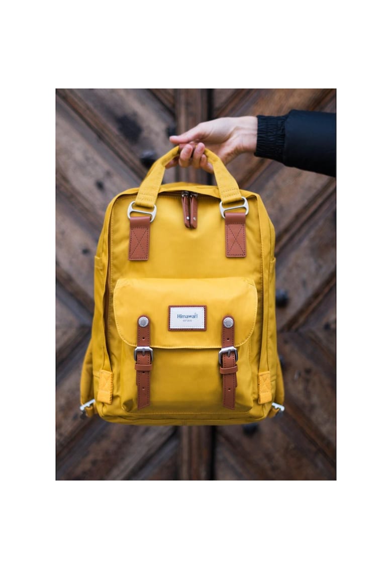 Rucsac impermeabil unisex cu buzunare multiple si compartiment pentru laptop