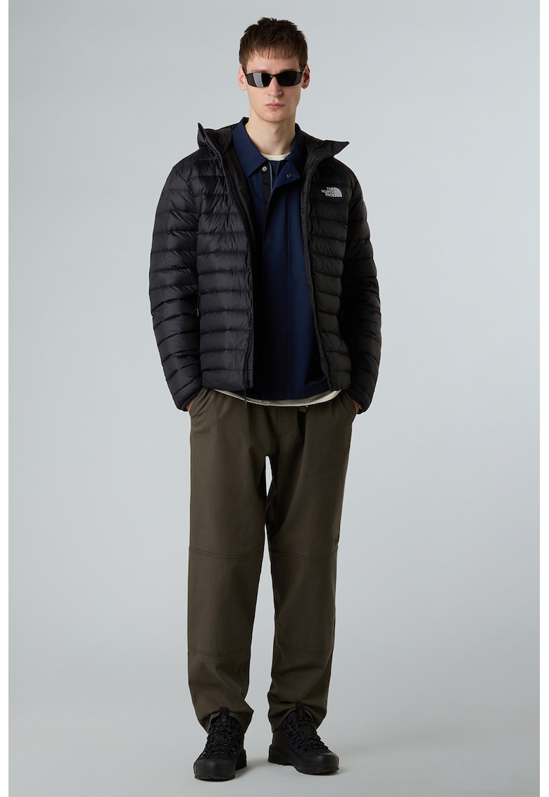 Geaca cu umplutura de puf si gluga Classic