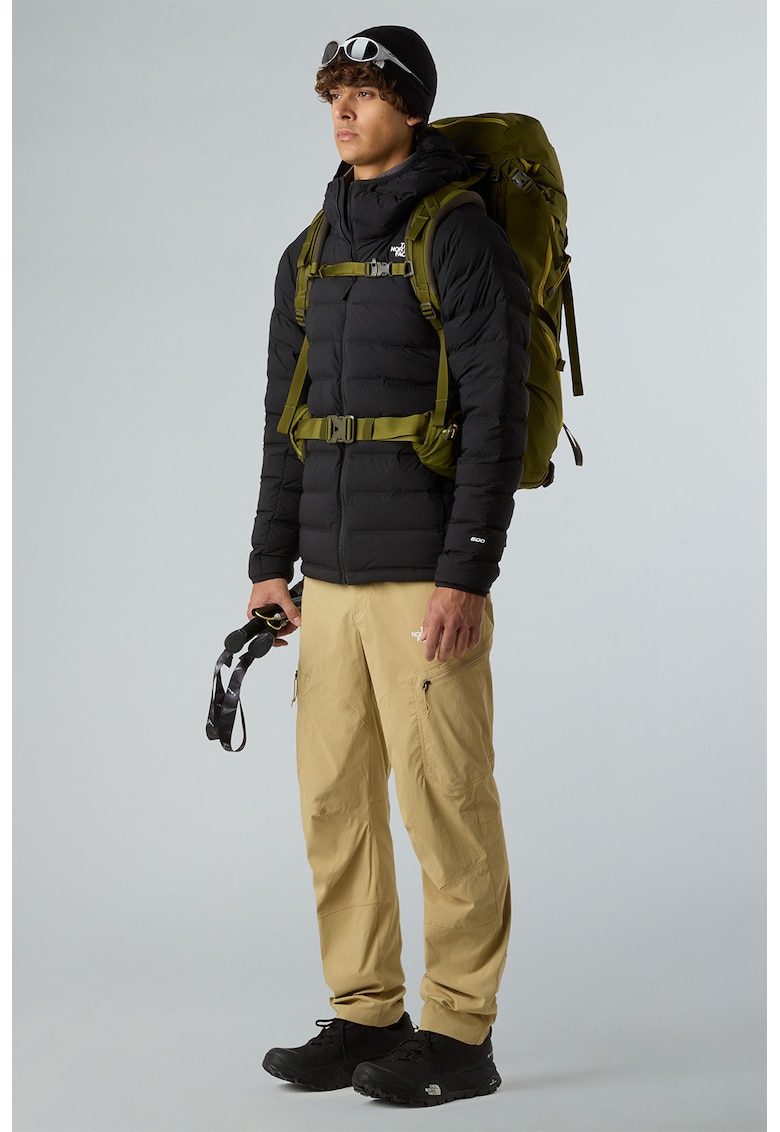 Jacheta elastica cu umplutura de puf si gluga pentru drumetii Abseil