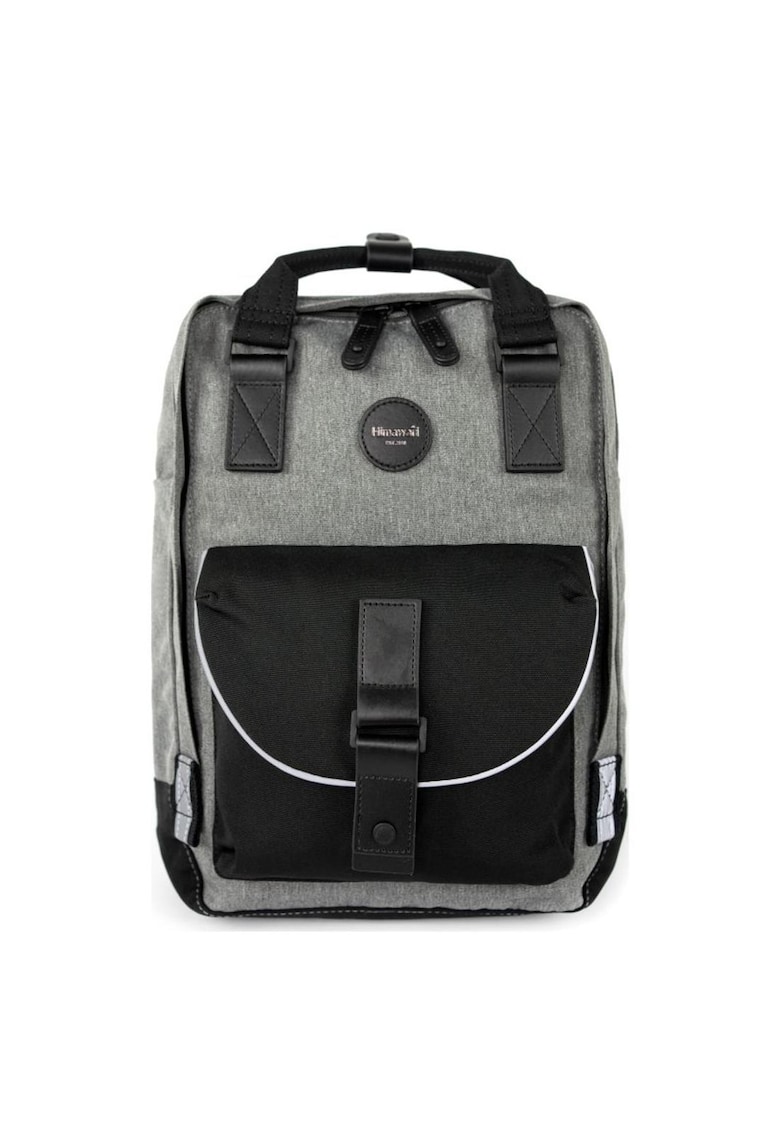 Rucsac No. 39 Gravel S - 11L - gri - negru - impermeabil - 28x36cm - unisex