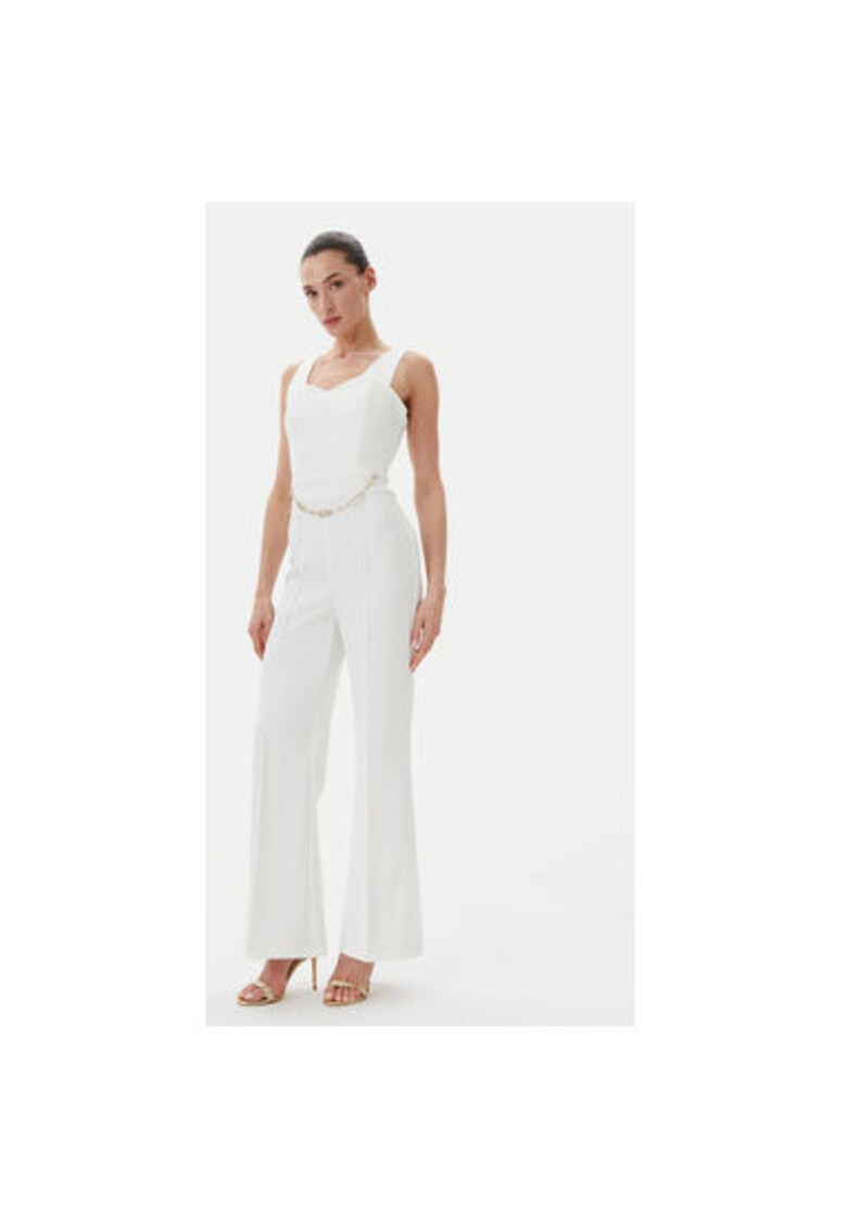 Salopeta dama CFC0019844002 - Poliester - Alb - Alb