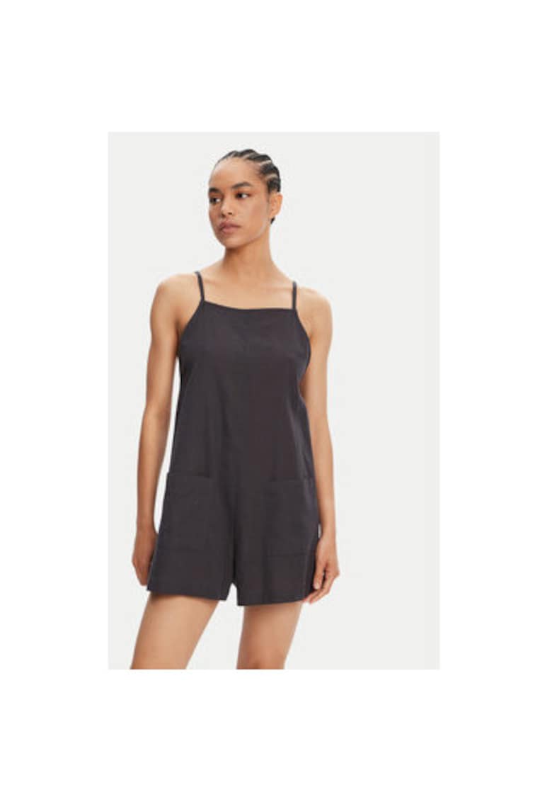 Salopeta dama  ERJWO03014 - Material mixt - Negru