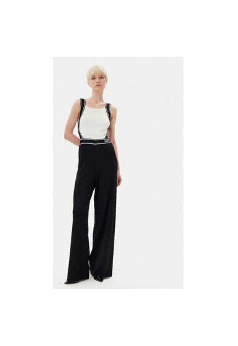 Salopeta dama A2W13021 - Viscoza/Nylon - Negru - Negru