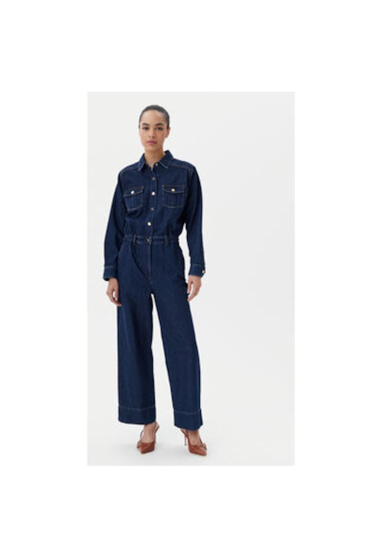 Salopeta dama  541809 PANTERA - Bumbac - Bleumarin