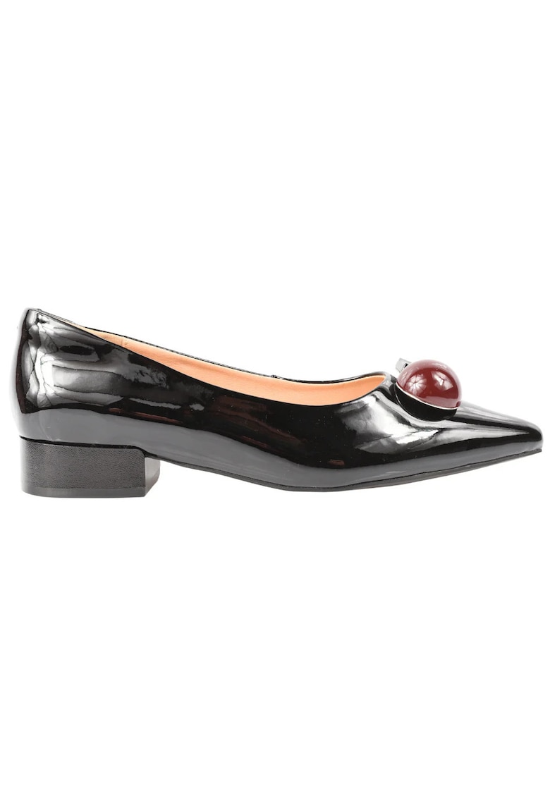 Balerini dama - M460002A negru - piele lacuita Balerini dama - M460002A negru - piele lacuita