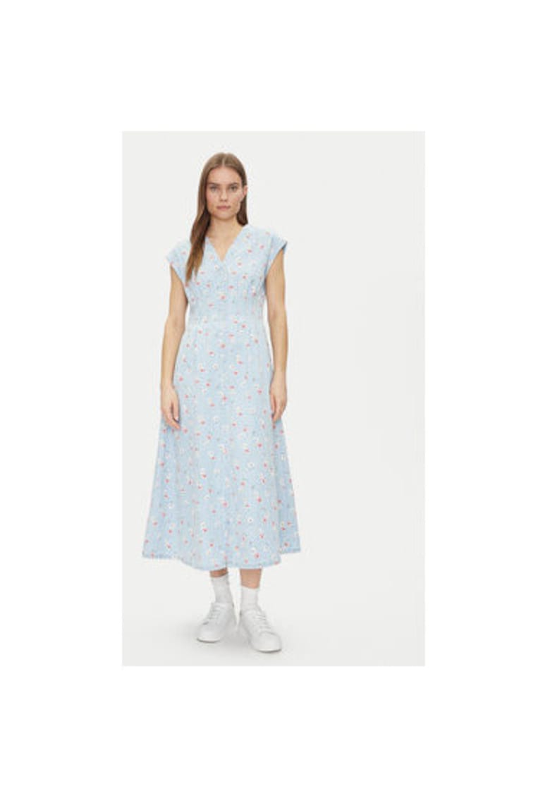 Gap Camasa stil rochie dama 731352-00 - Bumbac - Albastru deschis - Albastru deschis