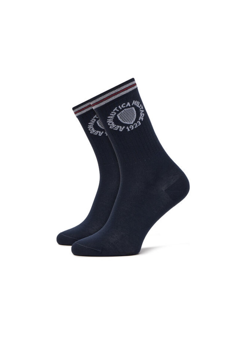 Set de 2 perechi de sosete inalte unisex unisex 251CZ015DL561 - Textil - Bleumarin