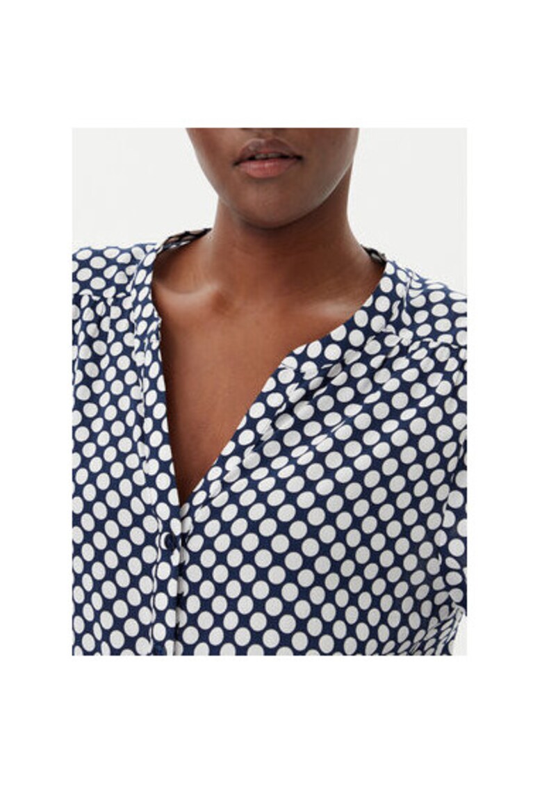 Camasa dama 12002115 - Bumbac/Viscoza - 43795 - Bleumarin