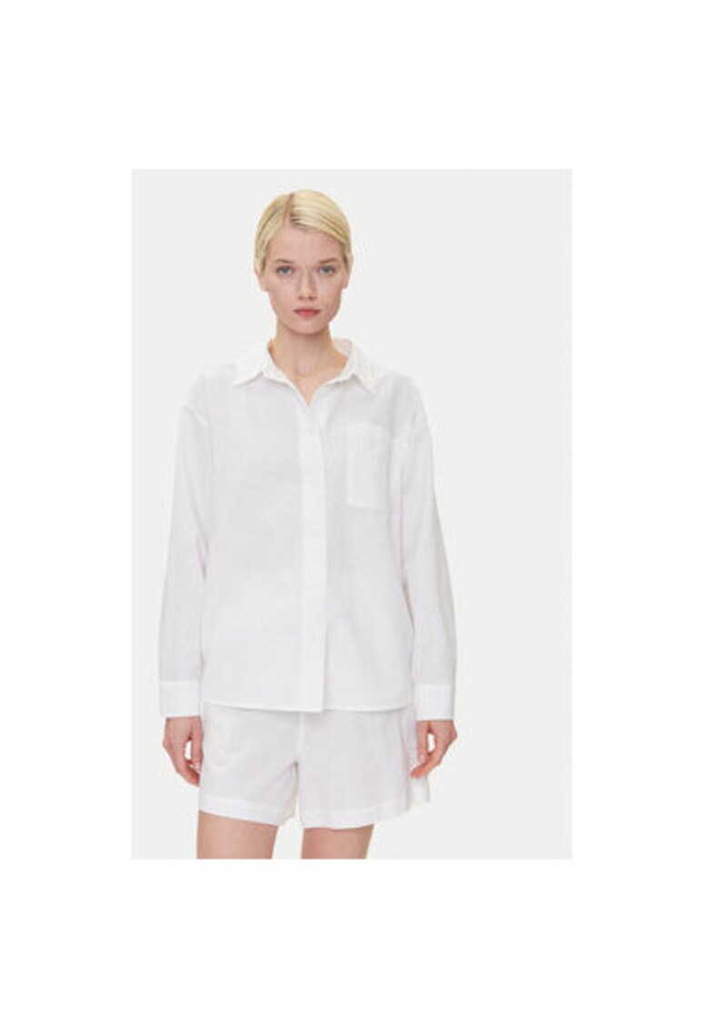 Camasa dama 1016575 - Bumbac/In - Alb - Alb