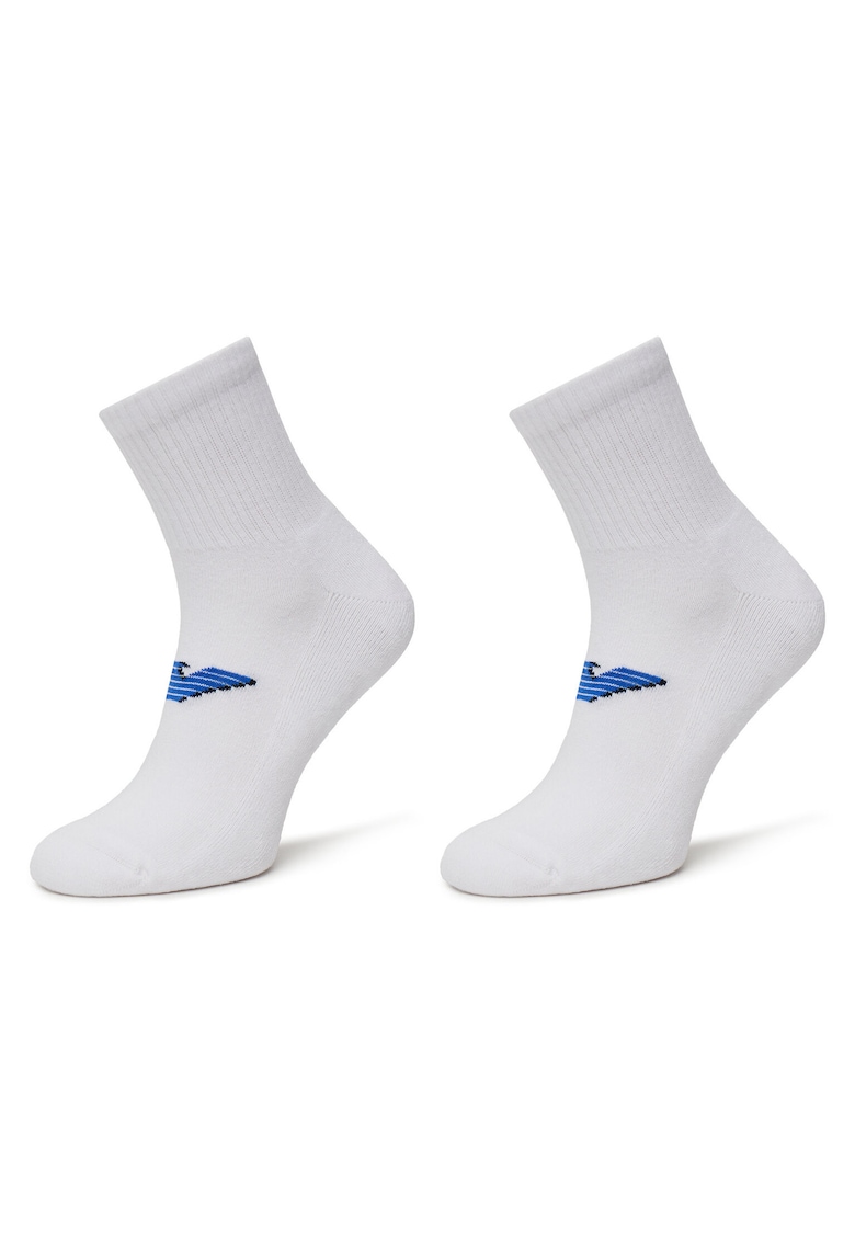 Set 2 perechi sosete scurte barbati barbati  EM000540 AF12299 - Textil - Alb
