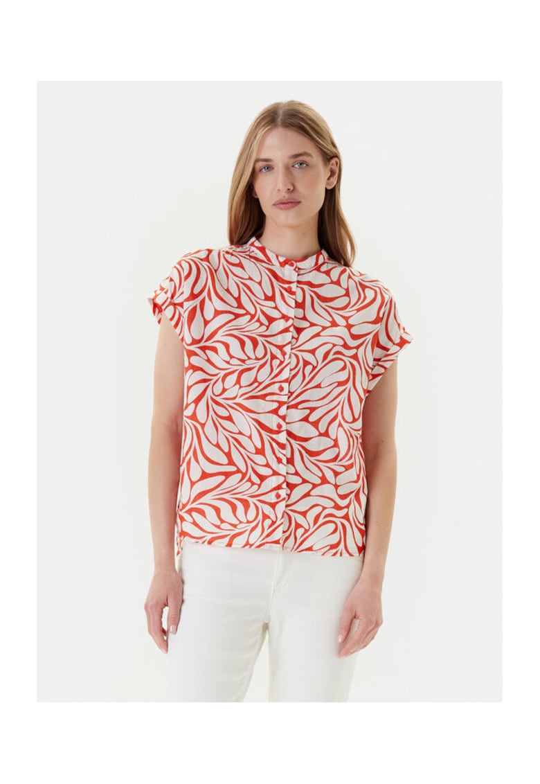 Camasa dama 1016572 - Bumbac - Rosu - Rosu