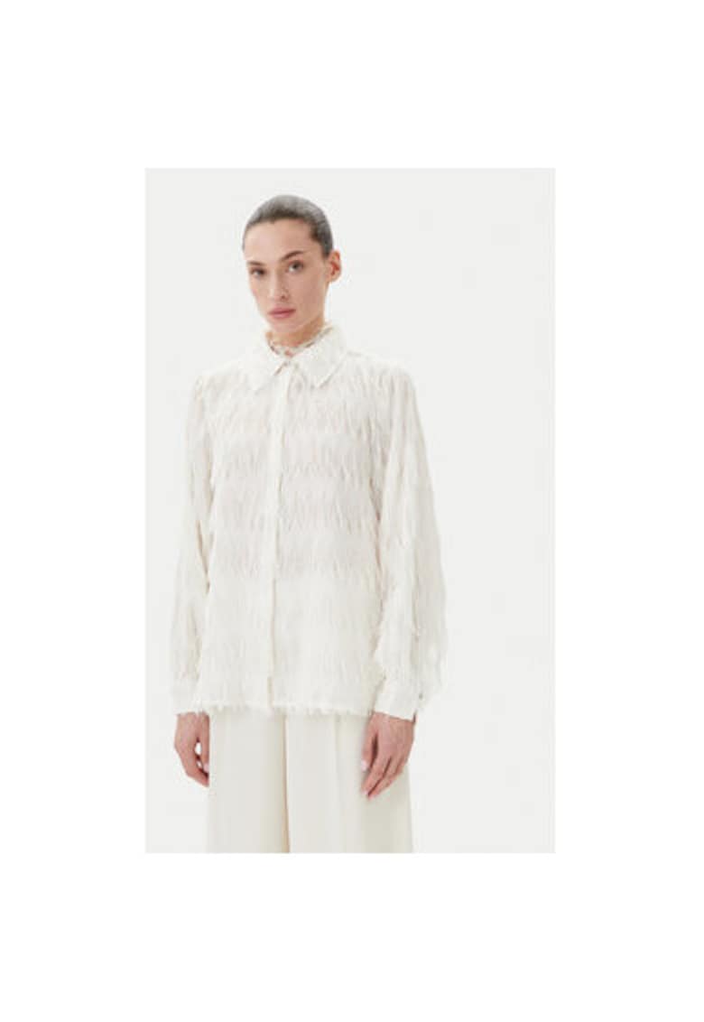 Camasa dama  BBW4397 - Poliester - Alb