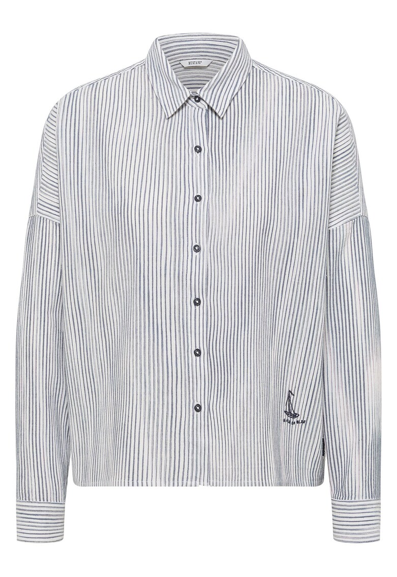 Camasa dama 1016577 - Bumbac - Albastru - Albastru