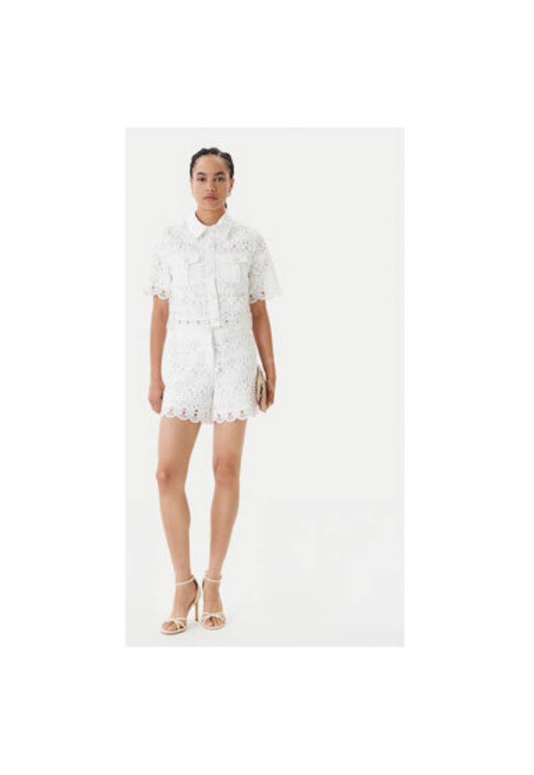 Camasa dama 251-CREMA - Poliester - Alb