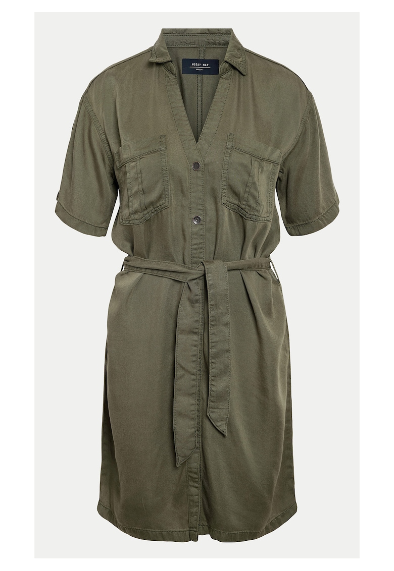 Camasa stil rochie dama 27033063 - Lyocell - Verde - Verde