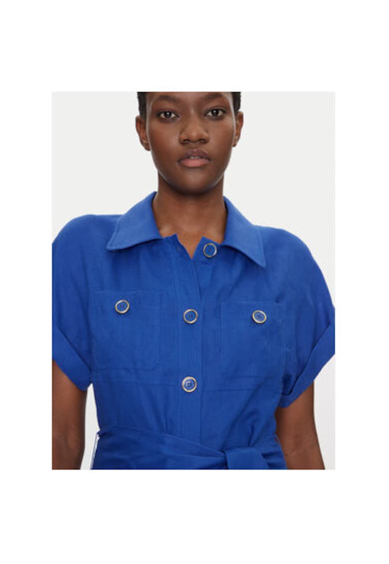 Camasa stil rochie dama 542264 - In - Albastru Camasa stil rochie dama 542264 - In - Albastru