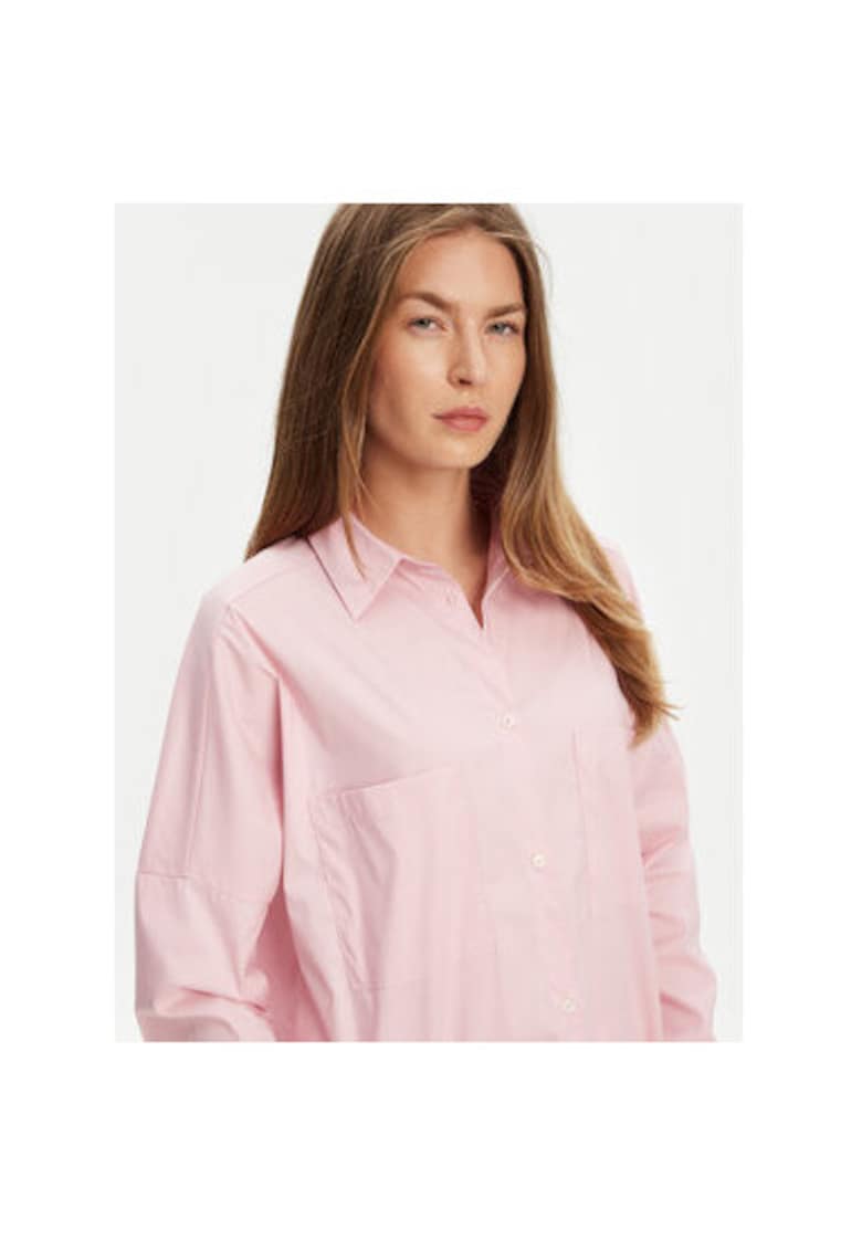 Camasa dama 54KXDQ0B2 - Bumbac/Nylon - Roz - Roz