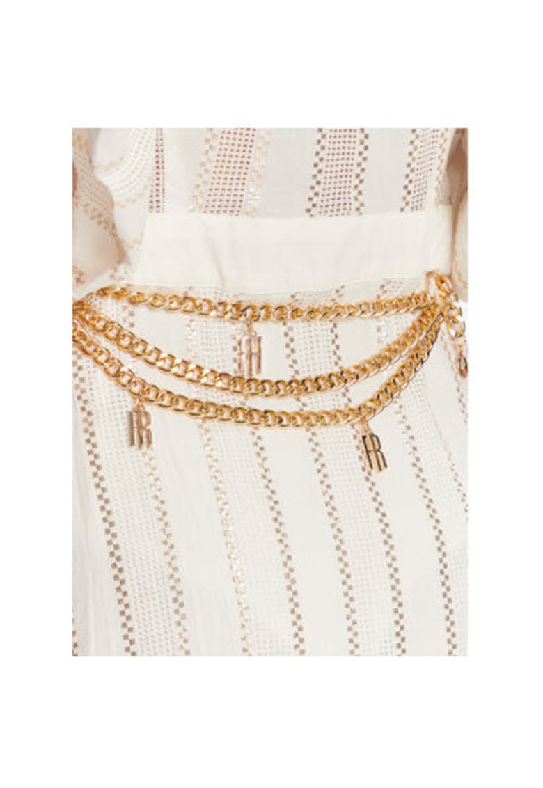 Camasa stil rochie dama FS25SD3003W403Q7 - Bumbac - Alb