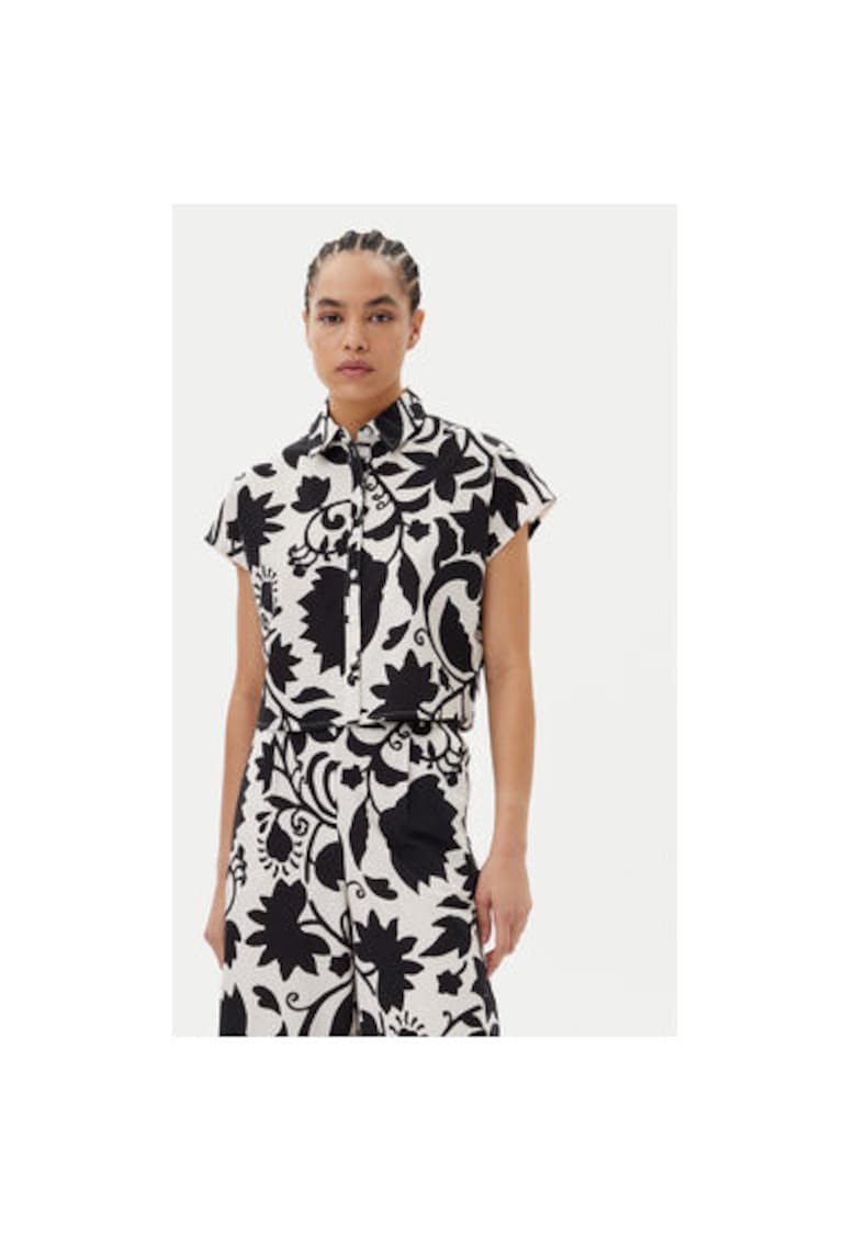 Camasa dama  511FD45011 - Bumbac - 40 EU - Negru