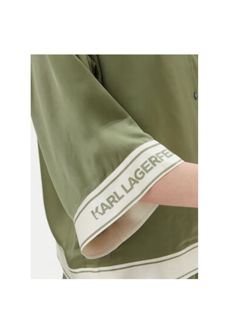 Camasa dama A2W11037 - Viscoza - Verde - Verde