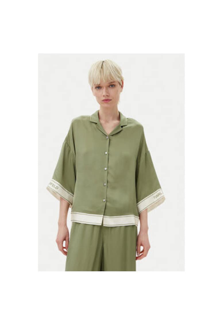 Camasa dama A2W11037 - Viscoza - 42 EU - Verde