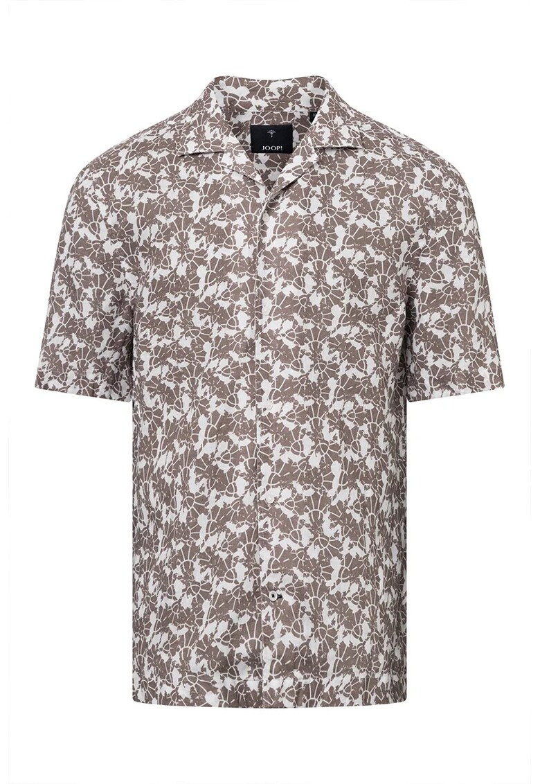 Cămașă regular fit cu mânecă scurtă și imprimeu tip logo