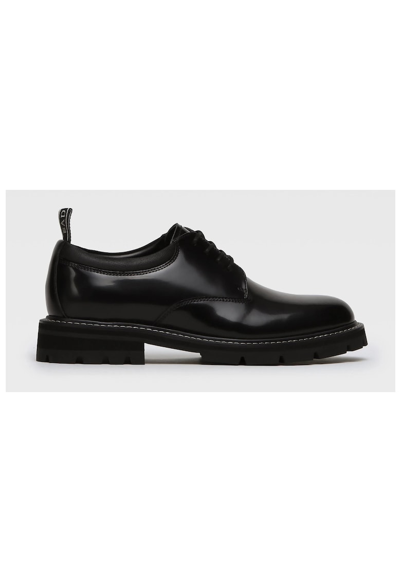 Pantofi barbati 5904862638263 - Piele naturala - Negru - Negru
