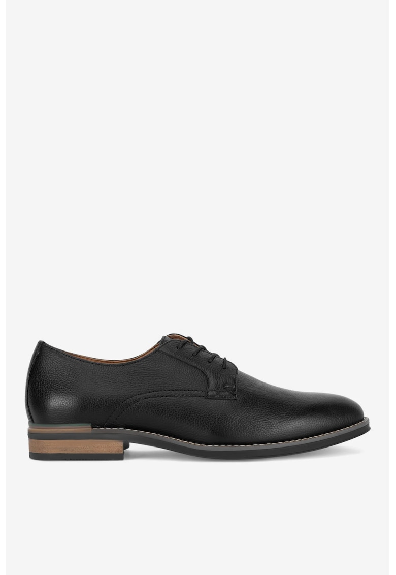 Pantofi barbati 5905588939214 - Piele naturala - Negru - Negru