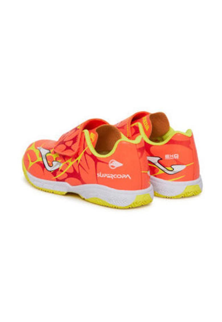 Ghete de fotbal unisex SCJS2507INV - Piele ecologica - Rosu - Rosu