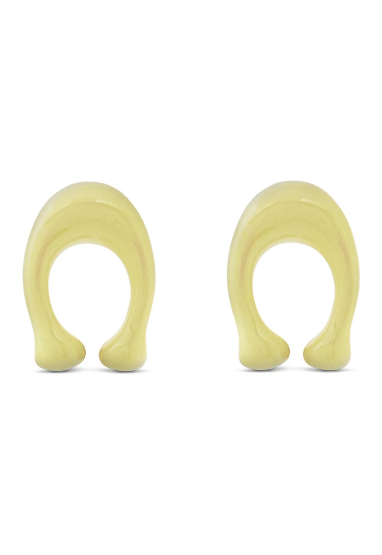 Cercei dama 37506222 - Sintetic - 0 EU - Verde/Auriu