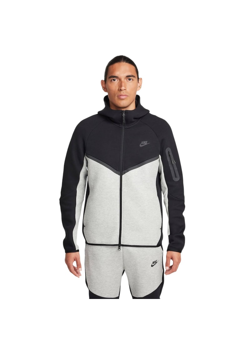 Hanorac Tech Fleece Windrunner FZ SS25 41107 - Negru/Gri