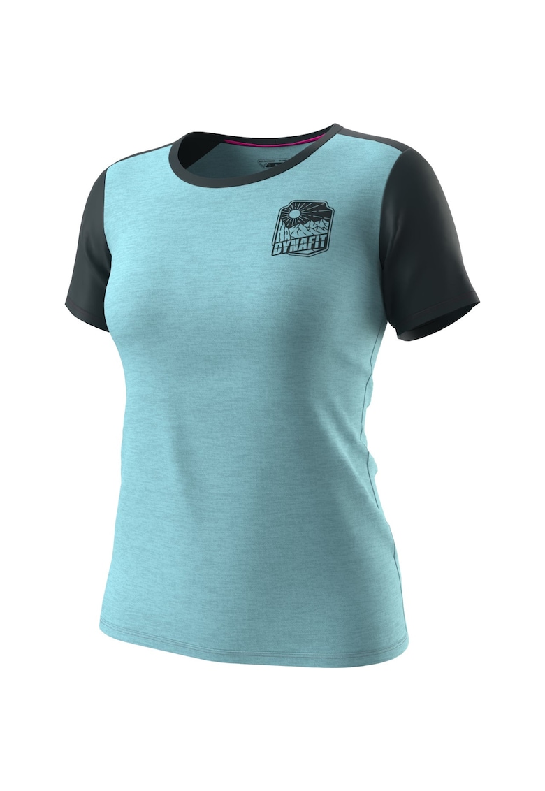 Tricou tehnic dama Transalper Light Bleu/Negru