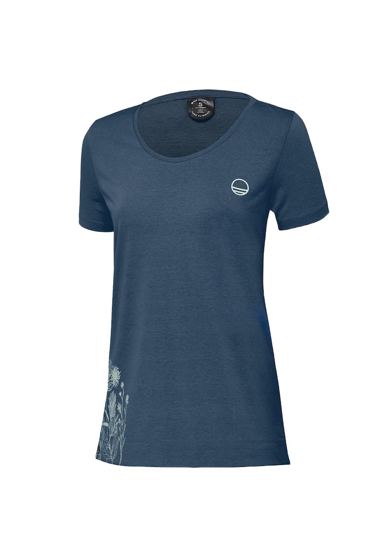 Tricou dama Flow Bleumarin - Bleumarin